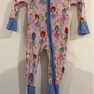 Little Sleepies Pink and Blue Footies One Piece
